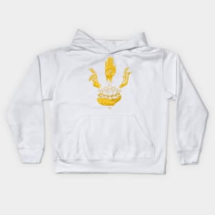 Blessing Hands - Saffron - Kids Hoodie